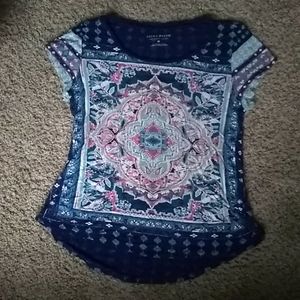Lucky Brand women's boho t-shirt size M
